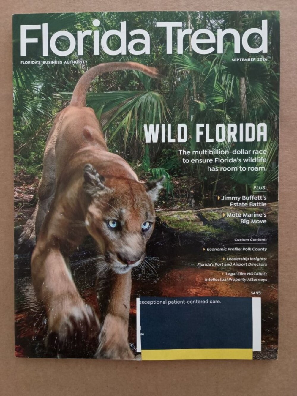 Florida Trend magazine September 2026 Wild Florida